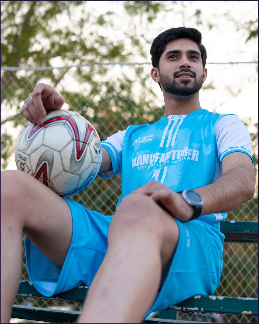 ALEZ Industry custom sportswear manufacturing Sialkot Pakistan OEM ODM