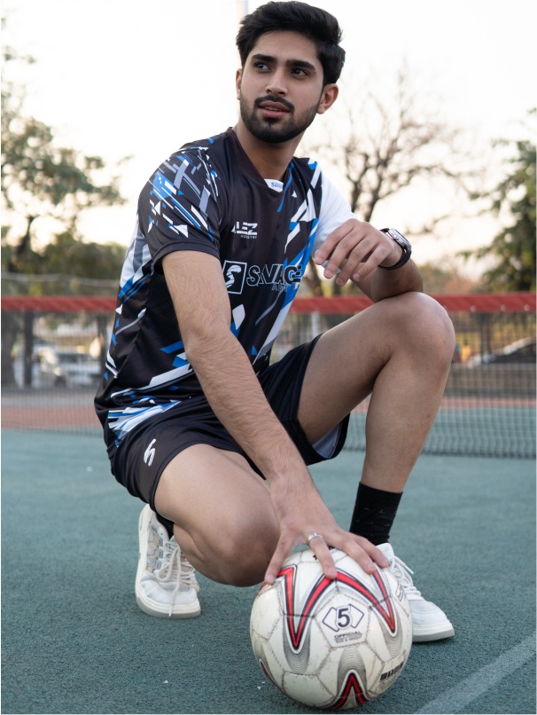 Custom sportswear manufacturer OEM bulk orders Alez Industry Sialkot